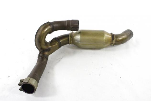 APRILIA SHIVER 900 2B003812 COLLETTORE DI SCARICO CENTRALE 17 - 20 CENTRAL EXHAUST MANIFOLD - Foto 2