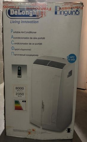 Condizionatore Pinguino De Longhi PAC N80 (8000 BTU/h) – consegna inclusa - Foto 6