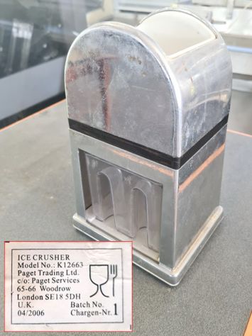 tritatore di ghiaccio manuale usato - Foto 5