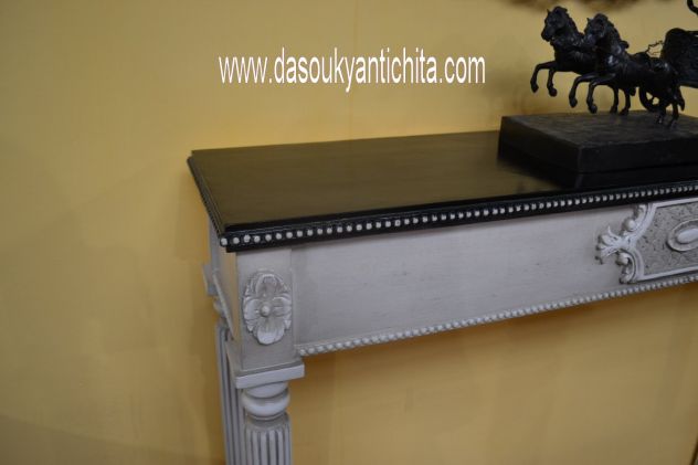 Console laccata stile Luigi XVI - Foto 3