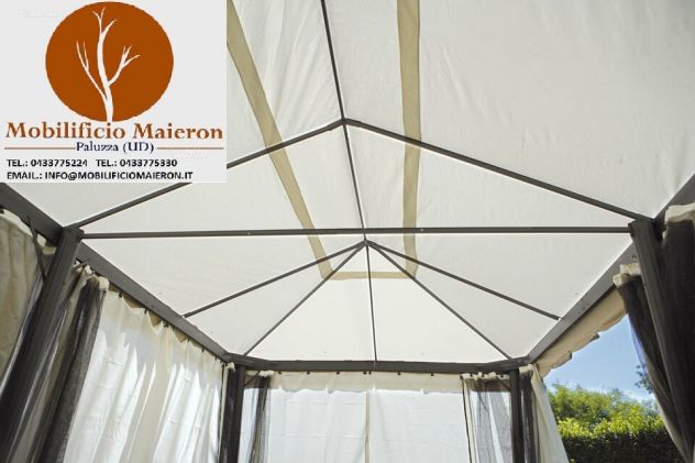 Gazebo Cod 6106 3x6Mt alluminio Verniciato Per Locali - Foto 2