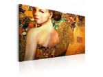 Quadro Con La Ragazza Dorata ARREDALACASA