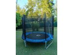 Tappeto elastico con scaletta diametro 250