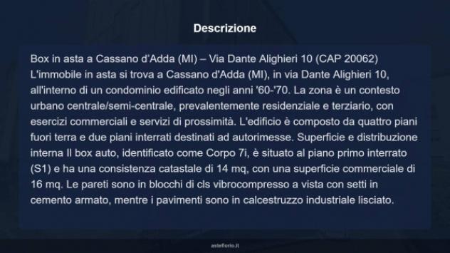 Immobile in asta di 16 m² in vendita a Cassano d'Adda - Foto 4