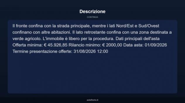 Immobile in asta di 202 m², box auto in vendita a Santa Maria Nuova - Foto 12