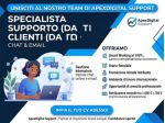 Specialista Supporto Clienti (Full Remote)
