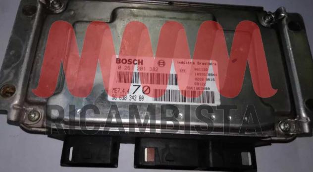 0261201382 39663834380 Peugeot 207 centralina motore Bosch