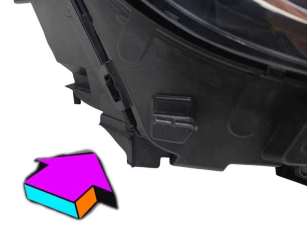FARO ANTERIORE DESTRO MERCEDES GLA Serie A1569067000 (13) - Foto 11