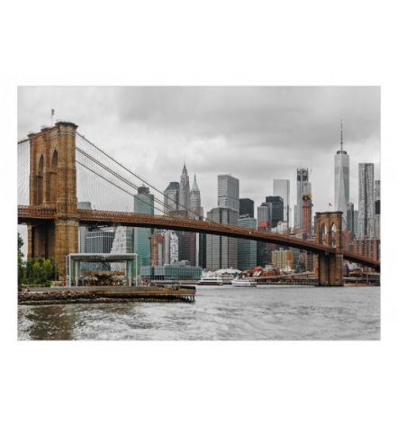 Fotomurale Adesivo Nel Ponte Di Manhattan Arredalacasa - Foto 2