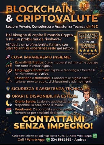 Lezioni assistenza informatica e bitcoin cryptovalute - Foto 2