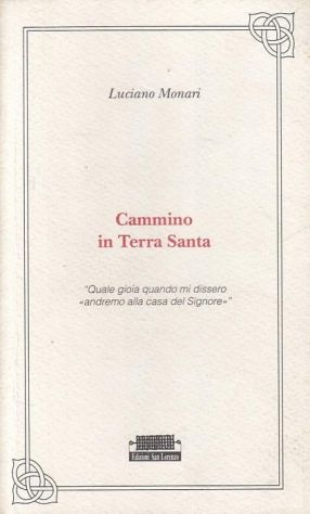 Cammino in Terra Santa