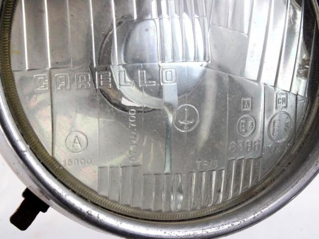 07.170.700 FARO FANALE ANTERIORE SINISTRO O DESTRO CARELLO FIAT 500 F L R 0.5 B 13KW (DAL 1965) RICAMBIO USATO - Foto 5