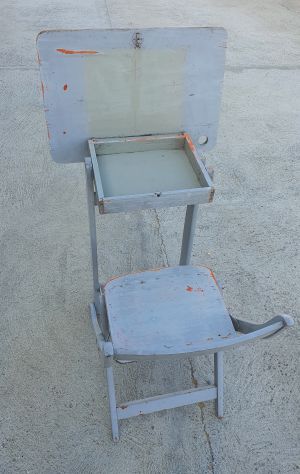 CAZZOLINO - BANCHETTO  PORTATILE PER SCUOLA - Foto 3
