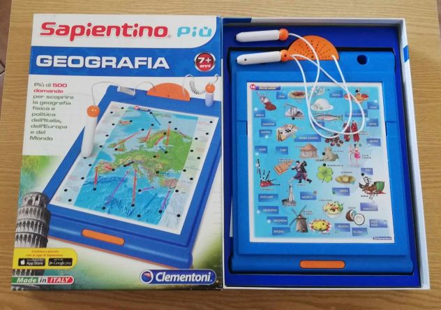 Gioco Sapientino Più Geografia (Clementoni)
