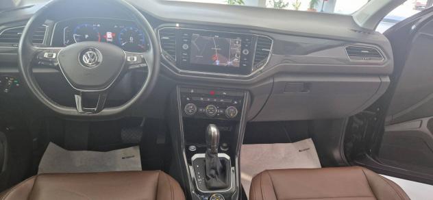 Volkswagen T-Roc 2.0 TDI 150 CV DSG 4MOTION 4x4 Advanced 09/19 km 89000 ITALIANA +BIXENO+NAVI+PELLE TOTALE - Foto 4