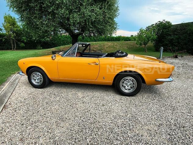 Fiat 124 Spider 1400 1968 CRS ASI GIALLO POSITANO TARGHE NERE - Foto 6