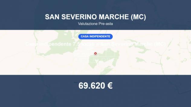 Immobile in asta di 354 m² con più di 5 locali in vendita a San Severino Marche