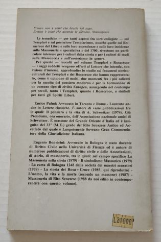 LIBRO TEMPLARI E ROSACROCE , BONVICINI e PALMI - Foto 2