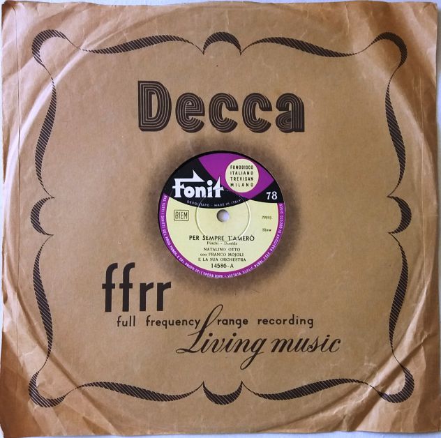 8 Dischi a 78rpm dal 1952 a 1956 di noti cantanti del tempo. Anche singolarmente - Foto 3