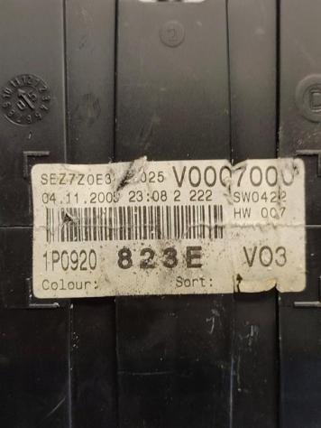 QUADRO STRUMENTI SEAT Leon 2° Serie 1P0920823E 110080280025 BSE (0509) - Foto 4