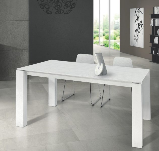Tavolo allungabile bianco Cod 008M