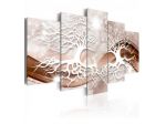 Quadro Albero A Cuoricini 100x50 E 200x100 ARREDALACASQA