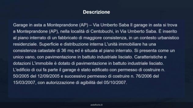 Immobile in asta di 36 m² in vendita a Monteprandone - Foto 3