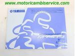 BEDIENUGSANLEITUNG YAMAHA MT-09 ABS 2013 - 2015 1RC28199G000 Deutsch