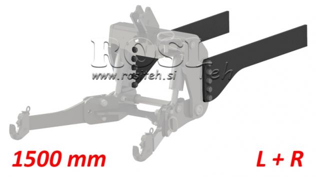 KIT UNIVERSALE IDRAULICA FRONTALE 1, 2, 3 CATEGORIE PER TRATTORE - Foto 4