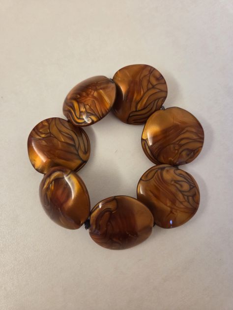 Braccialetti stock di 4 pezzi di buona bigiotteria, anni '70/'80 - Foto 2
