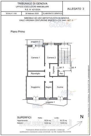 IMMOBILI-IMMOBILE RESIDENZIALE-Viale Virginia Centurione Bracelli 44A/3 - Foto 10