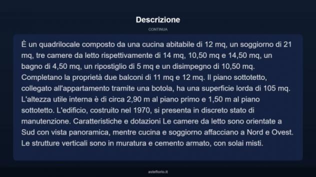 Immobile in asta di 171 m² con più di 5 locali in vendita a Rota d'Imagna - Foto 16