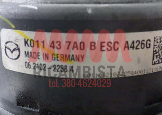 06.2109-6483.3 Mazda CX-5 2012 gruppo pompa ABS