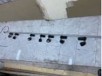 4 aste con 28 faretti