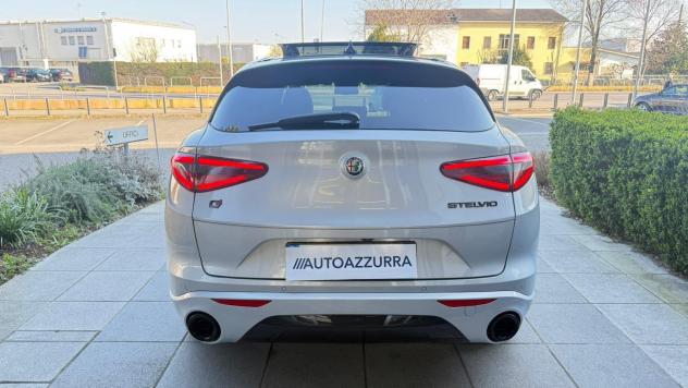 Alfa Romeo Stelvio 2.2 Turbodiesel 210 CV AT8 Q4 Veloce *TETTO, 20'', UNIPRO, TAGLIANDI, PROMO AZZURRA* - Foto 5
