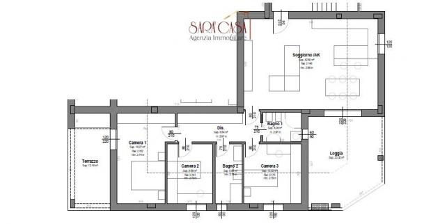 Splendido ATTICO con tre camere da letto e due bagni - Foto 15