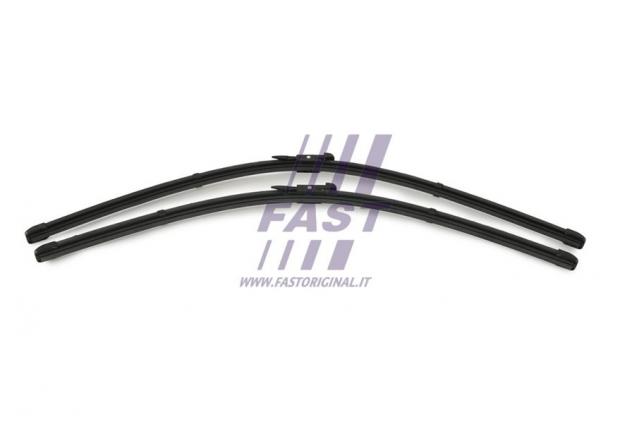 SPAZZOLA TERGICRISTALLO MERCEDES SPRINTER 06 906 ANTERIORE KPL SX+DX PIATTO 650 / 600 MM FT93212