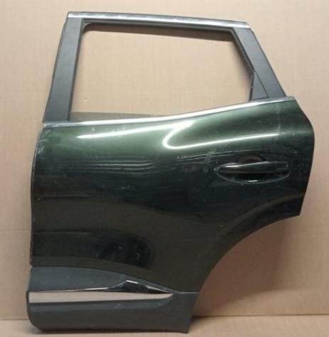 PORTA POST. SX VERDE SCURO MET. C/ALZ. E SERR. 999-U1293306 Carrozzeria  Lamierati esterni  Porte  Porta post. sx. RENAULT - KADJAR - 01-07-2015 -