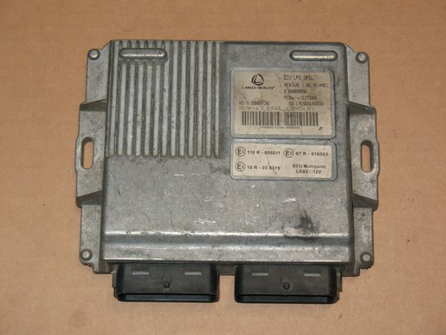 616808000 ECU GPL LPG LANDI RENZO OPEL MERIVA 1.4 A14NEL LR202046G34 51500036