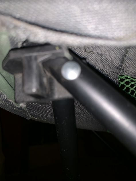 SEDIA PIEGHEVOLE USATA POCO,MARCA CAMOR,STRUTTURA IN ACCIAIO CON BRACCIOLI E POR - Foto 7