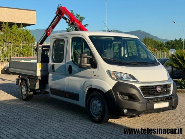 FIAT DUCATO 2.3 MTJ 7 POSTI GRU E CASSONE FISSO rif. 23798971 - Foto 4