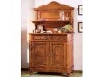 Credenzina Bergamo con piattaia 2 cassetti 2 porte arte povera cod 11511