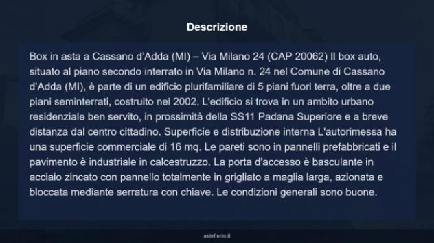 Immobile in asta di 16 m² in vendita a Cassano d'Adda - Foto 9