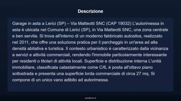 Immobile in asta di 27 m² in vendita a Lerici - Foto 4