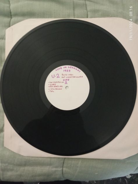U2 "Hot lunch for Gloria 1983 -vinile - Foto 4