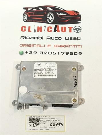 MODULO CONTROLLO BLUETOOTH MERCEDES SLK W171 2° Serie A2118702726 271944 benzina 1796 (0411)