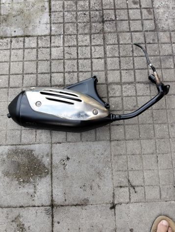 TERMINALE MARMITTA SCARICO PIAGGIO LIBERTY 50 i-get 2016 2020 - Foto 2