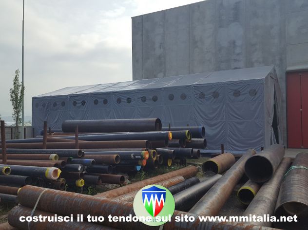 TENDONI PER AGRICOLTURA 8 X 16 X 3,96 Mt. € 3.284,00 i.e. MM Italia - Foto 5