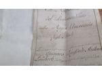 diploma REGIA UNIVERSITA' TORINO 1820