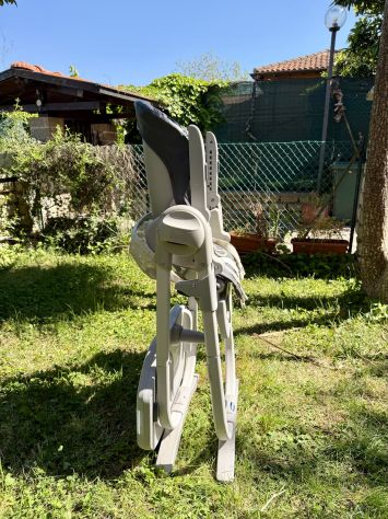 Seggiolone Chicco Polly Magic Relax grigio reclinabile e regolabile - Foto 6